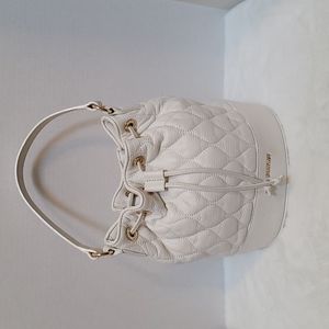 Vera Bradley quilted Emerson crossbody handbag  off white